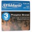 D'addario EJ Phosphor Acoustic guitar strings 3 sets