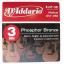 D'addario EJ Phosphor Acoustic guitar strings 3 sets