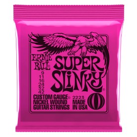 Ernie Ball super slinky electric guitar strings