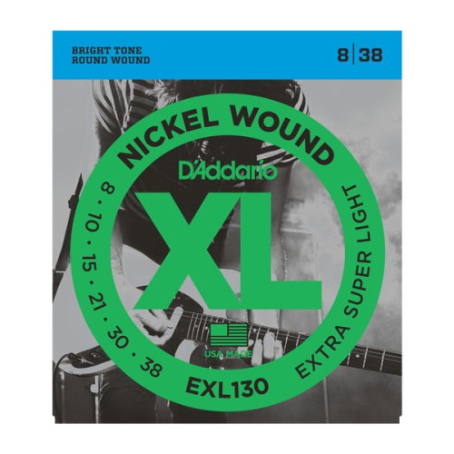 Daddario EXL130 8-38 Electric Guitar Strings