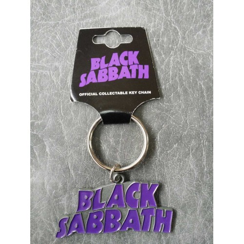 Black Sabbath Logo Keyring