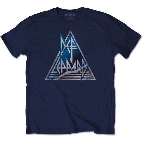 Def Leppard Men's Tee: Triangle Logo