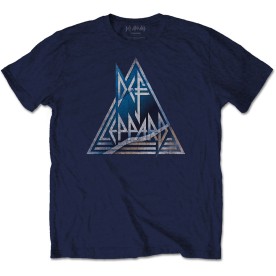 Def Leppard Men's Tee: Triangle Logo