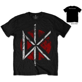 Dead Kennedys Unisex Tee: Vintage Logo (Back Print)