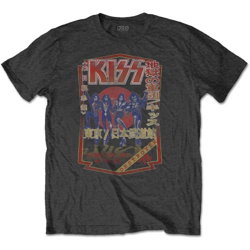 KISS Unisex Tee: Destroyer Tour '78