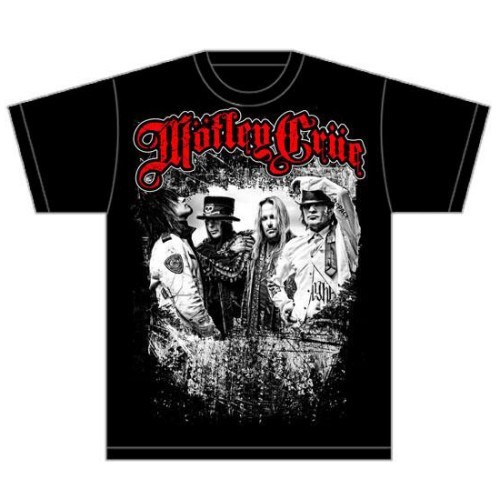 Motley Crue Unisex Tee: Greatest Hits Band Shot