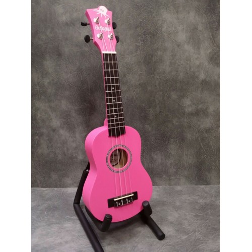 John Douglas Music Ukuleles Octopus Soprano ukulele Pink
