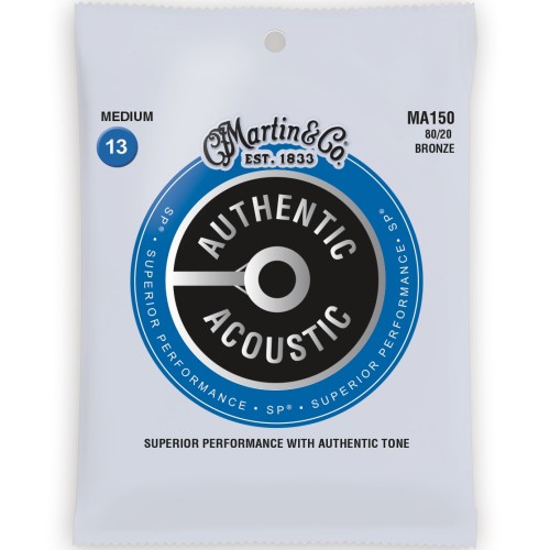 Martin MA150 80/20 Bronze acoustic guitar strings