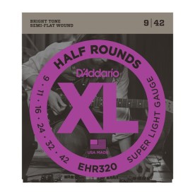 Daddario EHR320 Half rounds electric guitar strings