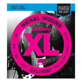 Daddario EXL170BT Nickel Wound Bass Guitar Strings