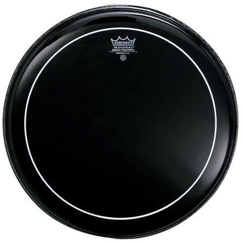 Remo 13" Pinstripe Ebony ES-0613-PS