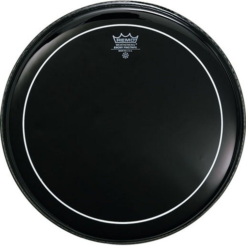 Remo 10" Pinstripe Ebony ES-0610-PS