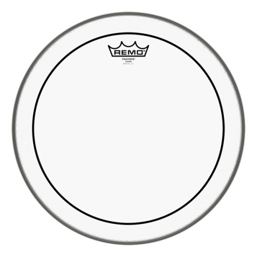 Remo 12" Pinstripe Clear PS-0312-00