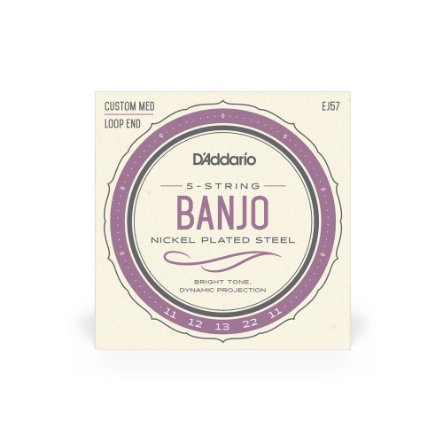 Daddario 5 String Banjo Strings EJ57