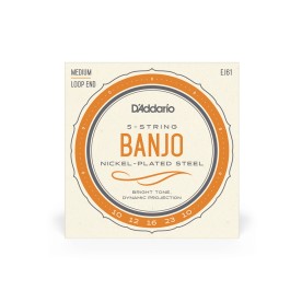 Daddario 5 String Banjo Strings EJ61