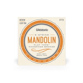 Daddario Flat Top Mandolin Strings EFT74