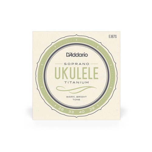 Daddario Soprano Ukulele Titanium Strings EJ87S