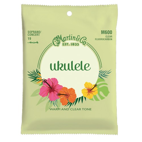Martin Soprano and Concert Ukulele Strings M600