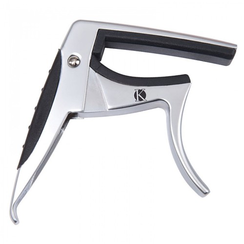 Kinsman KAC303 Curved Capo in Silver