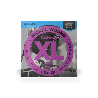 Daddario ESXL120 Double ball end Super Light Set