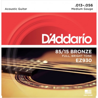 Daddario EZ930 85/15 Bronze acoustic guitar strings