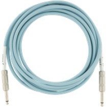 Fender Original 20ft Guitar Cable in Daphne Blue