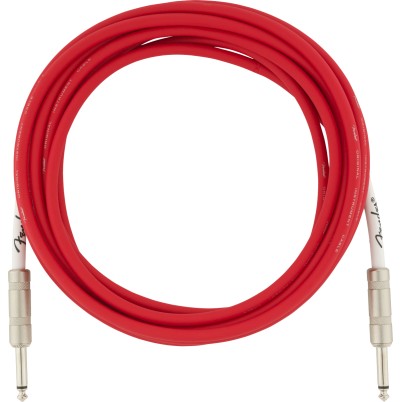Fender Original 18.6ft Guitar Cable in Fiesta Red