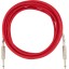 Fender Original 18.6ft Guitar Cable in Fiesta Red