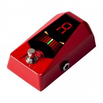 Korg Pitchblack Advance Pedal Tuner PB-AD in red