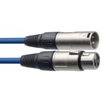 Stagg SMC3 CBL microphone cable in blue