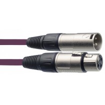 Stagg SMC3 CPP microphone cable in Purple