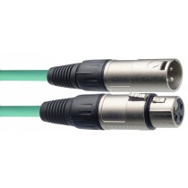 Stagg SMC6 CGR microphone cable in Green