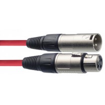 Stagg SMC6 CRD microphone cable in Red