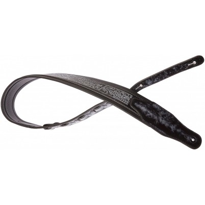 Stagg SPFL LEAF BLK Guitar Strap