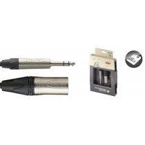 Stagg XAC1PSXM 1m Male XLR to 6.3mm Stereo Jack