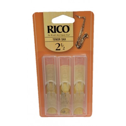 Rico Tenor Sax Reeds Triple Pack Strength 2.5