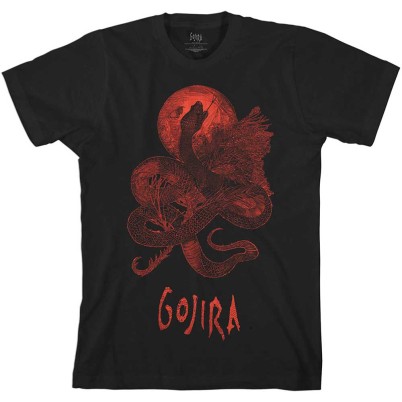 GOJIRA UNISEX T-SHIRT: SERPENT MOON