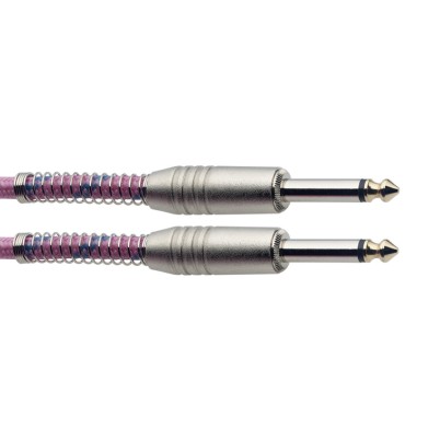 Stagg SGC3VT instrument cable in pink