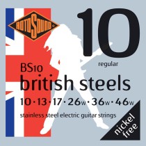 Rotosound BS10 British Steels Electric Guitar Strings