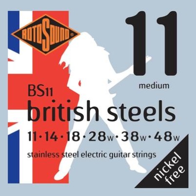 Rotosound BS11 British Steels Electric Guitar Strings