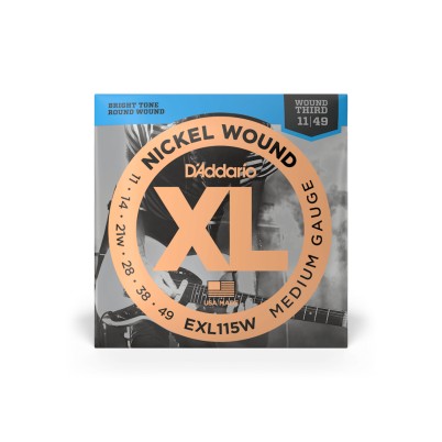 Daddario EXL115W electric guitar strings