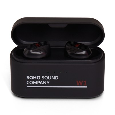 SOHO Sound Company W1 wireless earbuds in black