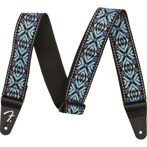 Fender Pasadena Woven Strap in Blue Snowflake 099-0638-025