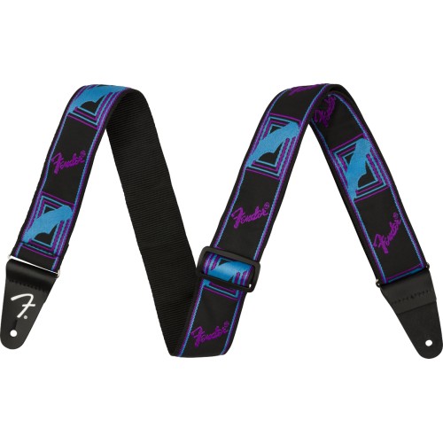 Fender Neon Monogrammed Guitar Strap 099-0681-305