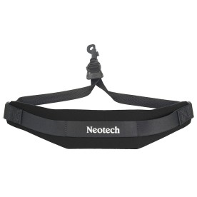 NEOTECH SOFT SAX STRAP BLACK EXTRA LONG- SWIVEL HOOK