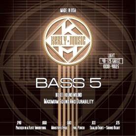 Kerly Bass 5 40-125 Bass Strings