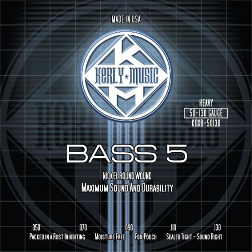 Kerly Bass 5 50-130 Bass Strings