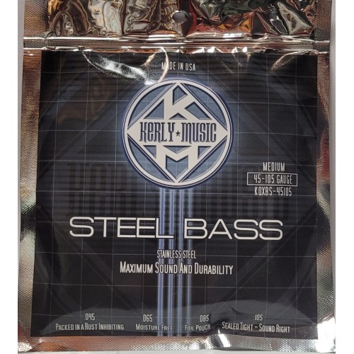 Kerly Steel Bass 45-105 Bass Strings
