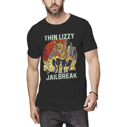 THIN LIZZY UNISEX T-SHIRT: JAILBREAK EXPLOSION