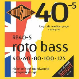 ROTOSOUND RB40-5 5 STRING BASS STRINGS